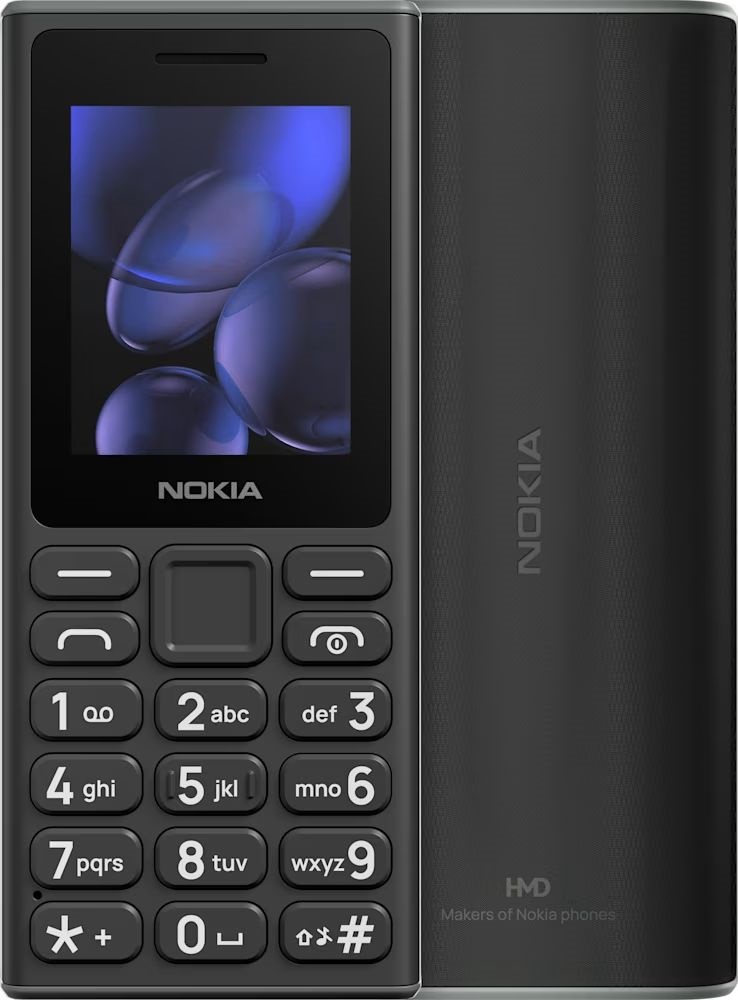 NOKIA 105 (2024) TA-1684 2" DualSIM fekete mobiltelefon