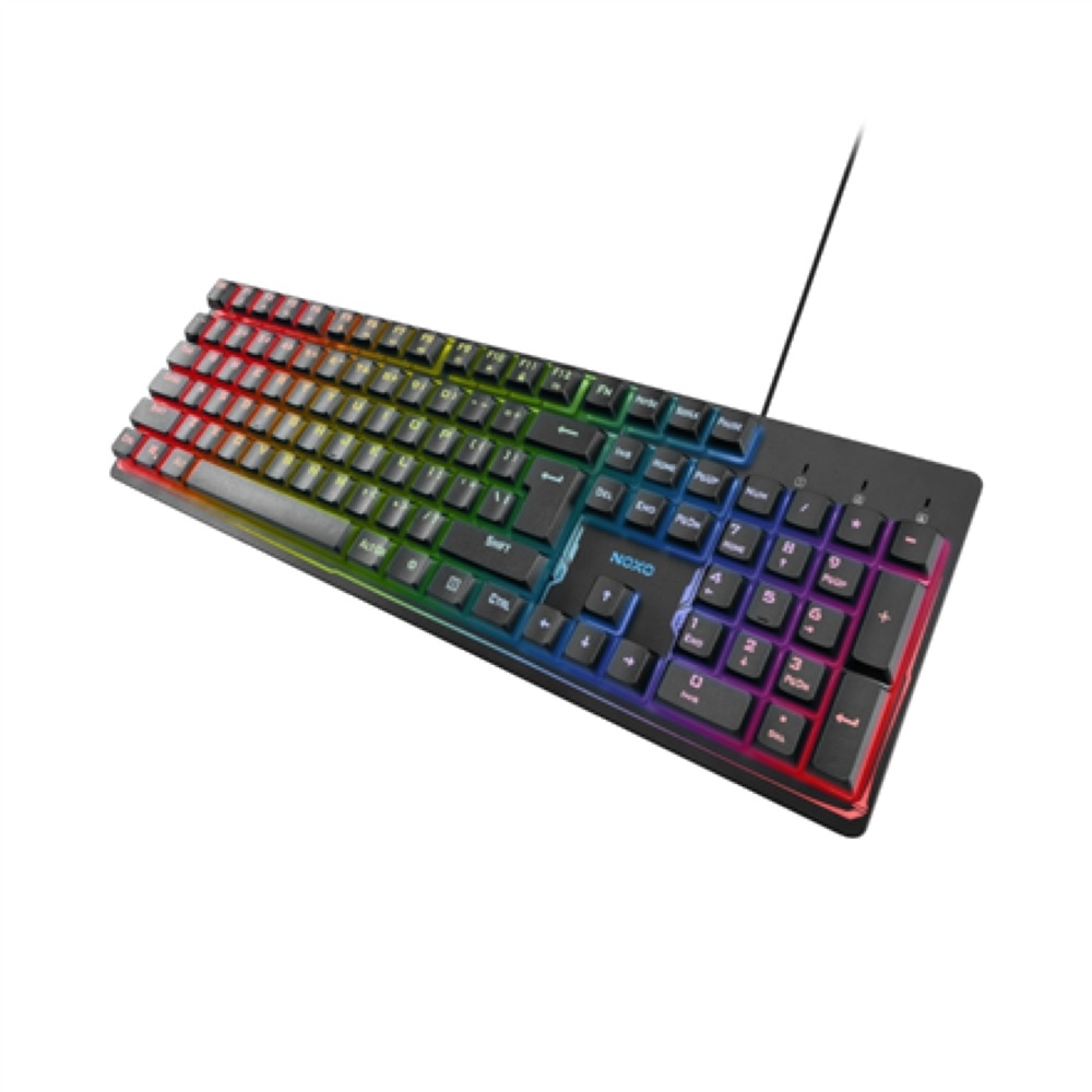 NOXO Fusionlight RGB gamer billentyűzet