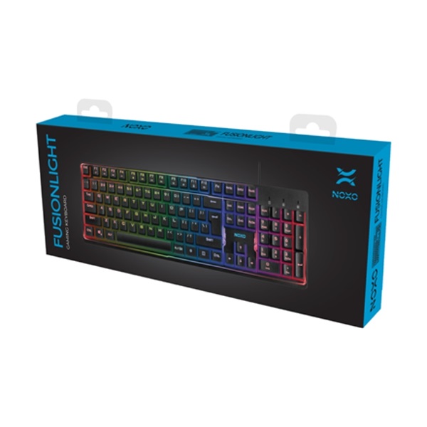 NOXO Fusionlight RGB gamer billentyűzet