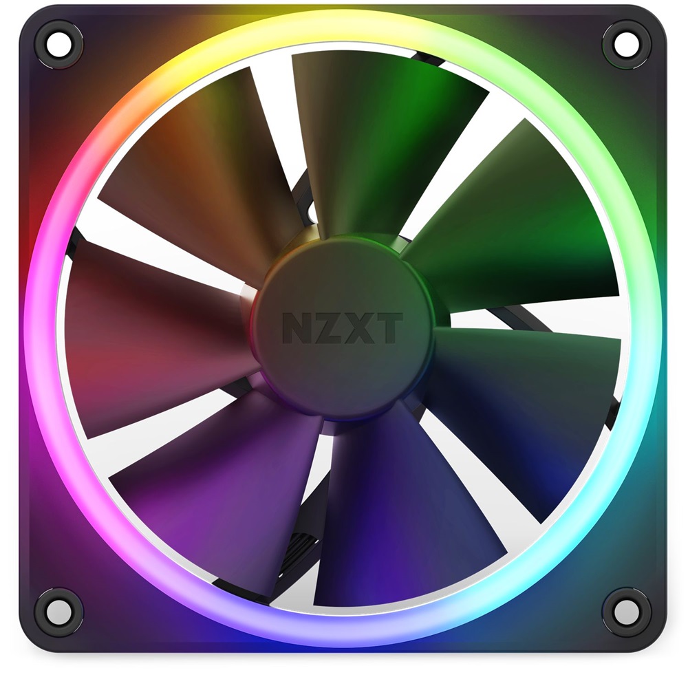 NZXT 120 mm Aer RGB 3 Single fekete hűtőventilátor (Újszerű)