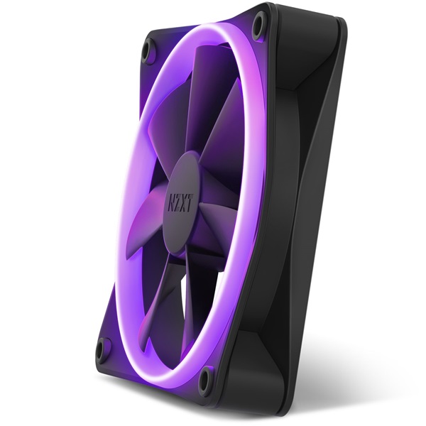 NZXT 120 mm Aer RGB 3 Single fekete hűtőventilátor (Újszerű)