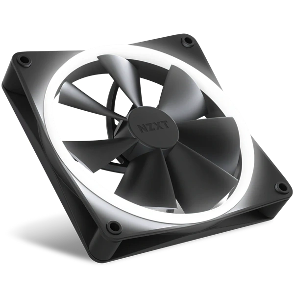 NZXT 140 mm Aer RGB 3 Double fekete hűtőventilátor