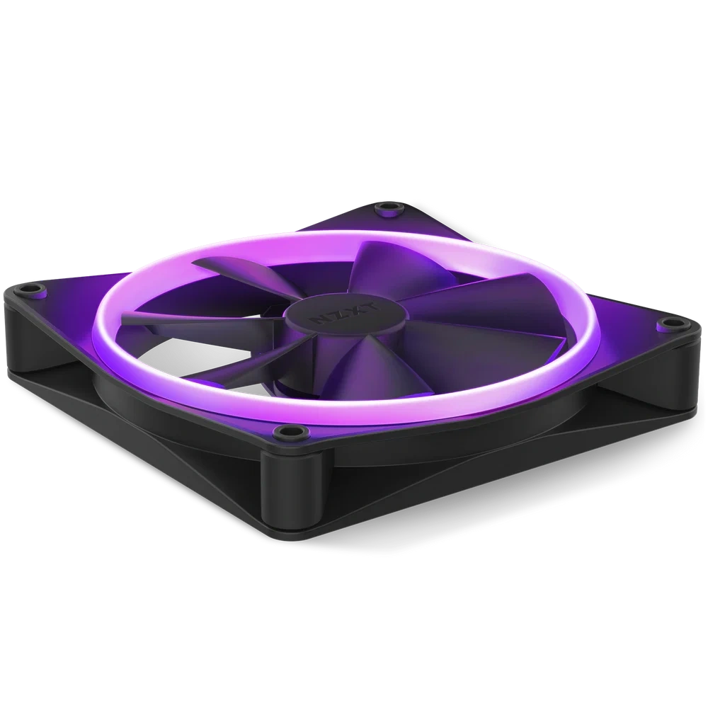 NZXT 140 mm Aer RGB 3 Double fekete hűtőventilátor