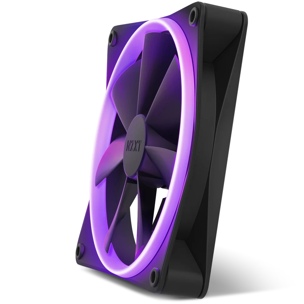 NZXT 140 mm Aer RGB 3 Double fekete hűtőventilátor