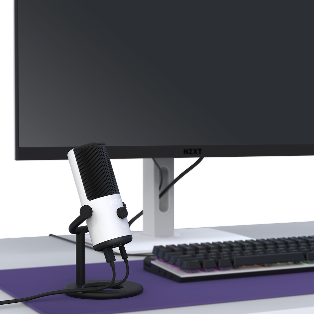 NZXT Capsule Mini fehér mikrofon