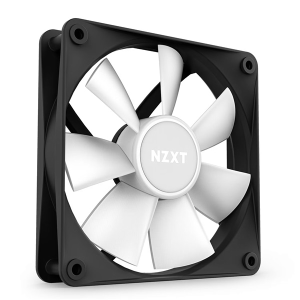 NZXT F140RGB Core 140mm Hub-mounted LED Twin fekete hűtőventilátor + RGB vezérlő