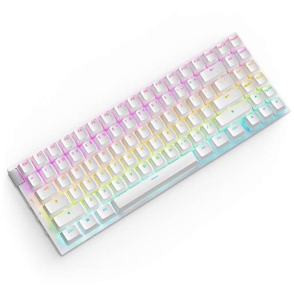 NZXT Function 2 MiniTKL US fehér vezetékes gamer billentyűzet