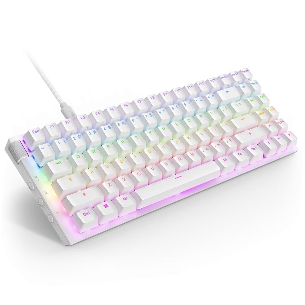 NZXT Function 2 MiniTKL US fehér vezetékes gamer billentyűzet