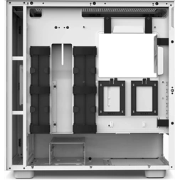 NZXT H7 Fehér (Táp nélküli) ablakos ATX ház