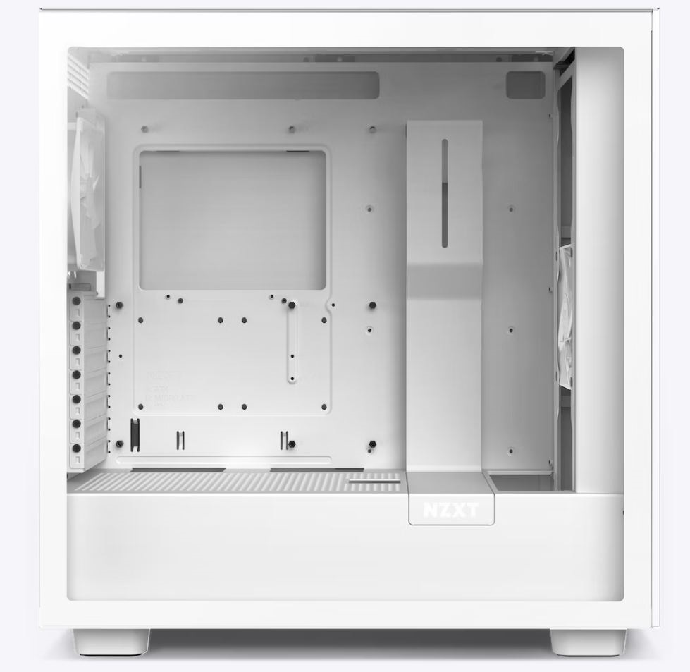 NZXT H7 Flow Fehér (Táp nélküli) ablakos ATX ház