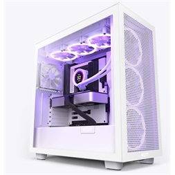 NZXT H7 Flow Fehér (Táp nélküli) ablakos ATX ház (Újszerű)