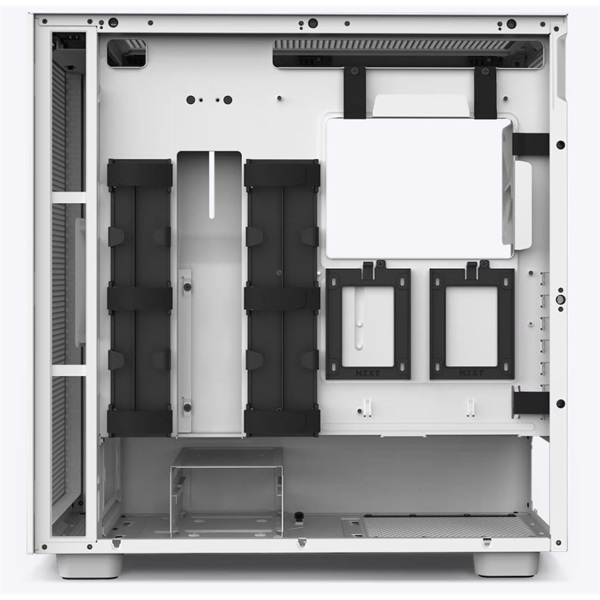 NZXT H7 Flow Fehér (Táp nélküli) ablakos ATX ház (Újszerű)