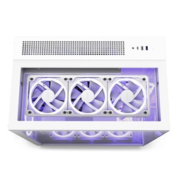 NZXT H9 Elite Fehér (Táp nélküli) ablakos ATX ház (Újszerű)