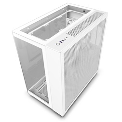 NZXT H9 Elite Fehér (Táp nélküli) ablakos ATX ház (Újszerű)