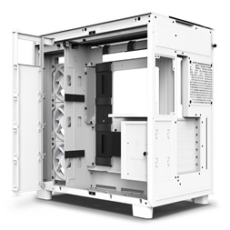 NZXT H9 Elite Fehér (Táp nélküli) ablakos ATX ház (Újszerű)