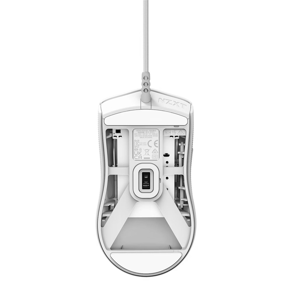NZXT Lift 2 Symm fehér vezetékes gamer egér