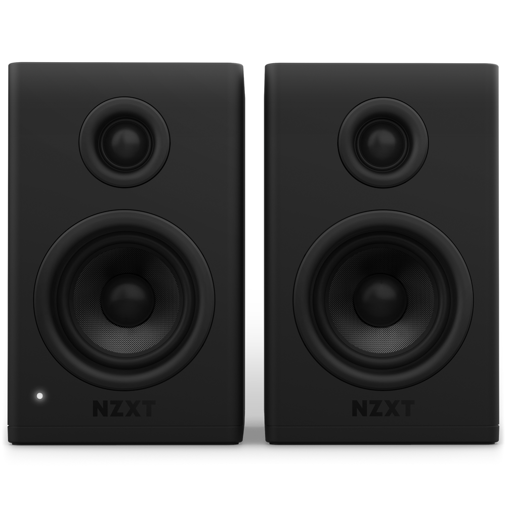 NZXT Relay Gaming Speakers 3" V2  fekete hangszóró pár