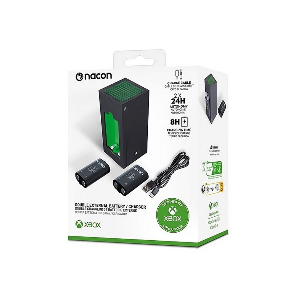 Nacon 2809196 Xbox Series/Xbox One dupla akkumulátortöltő