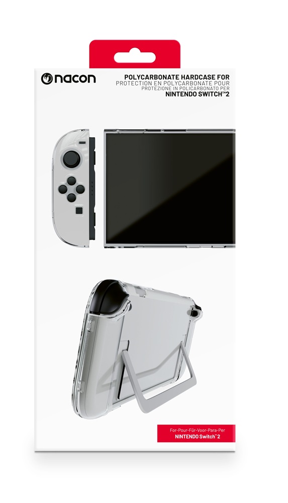 Nacon 2809492 Nintendo Switch 2 átlátszó védőtok