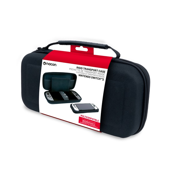 Nacon 2809494 Nintendo Switch 2 fekete utazótok + fólia