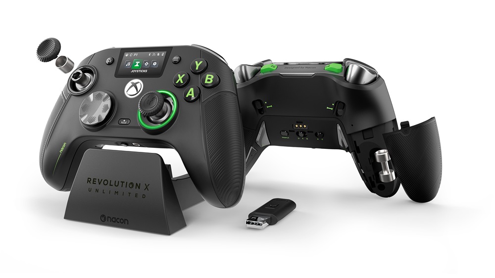Nacon 2809576 Revolution X Unlimited Xbox One/Xbox Series vezeték nélküli fekete kontroller