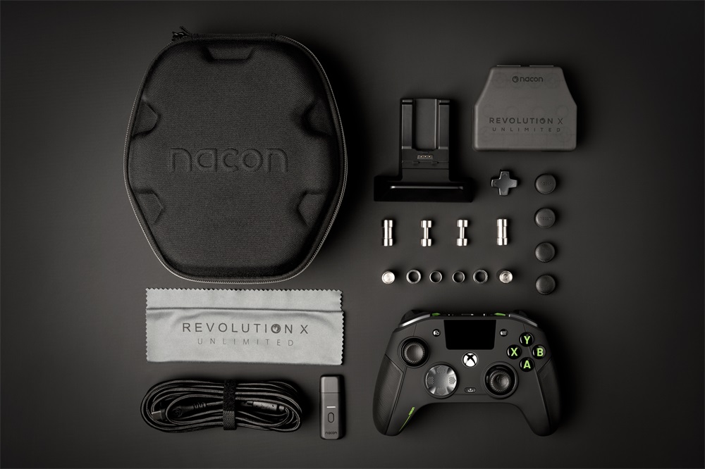 Nacon 2809576 Revolution X Unlimited Xbox One/Xbox Series vezeték nélküli fekete kontroller