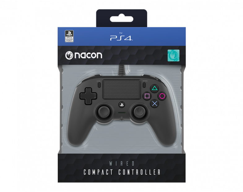Nacon 2804959 Compact PS4 vezetékes fekete kontroller