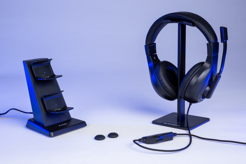 Nacon 2807402 Essential Pack PS4 headset csomag