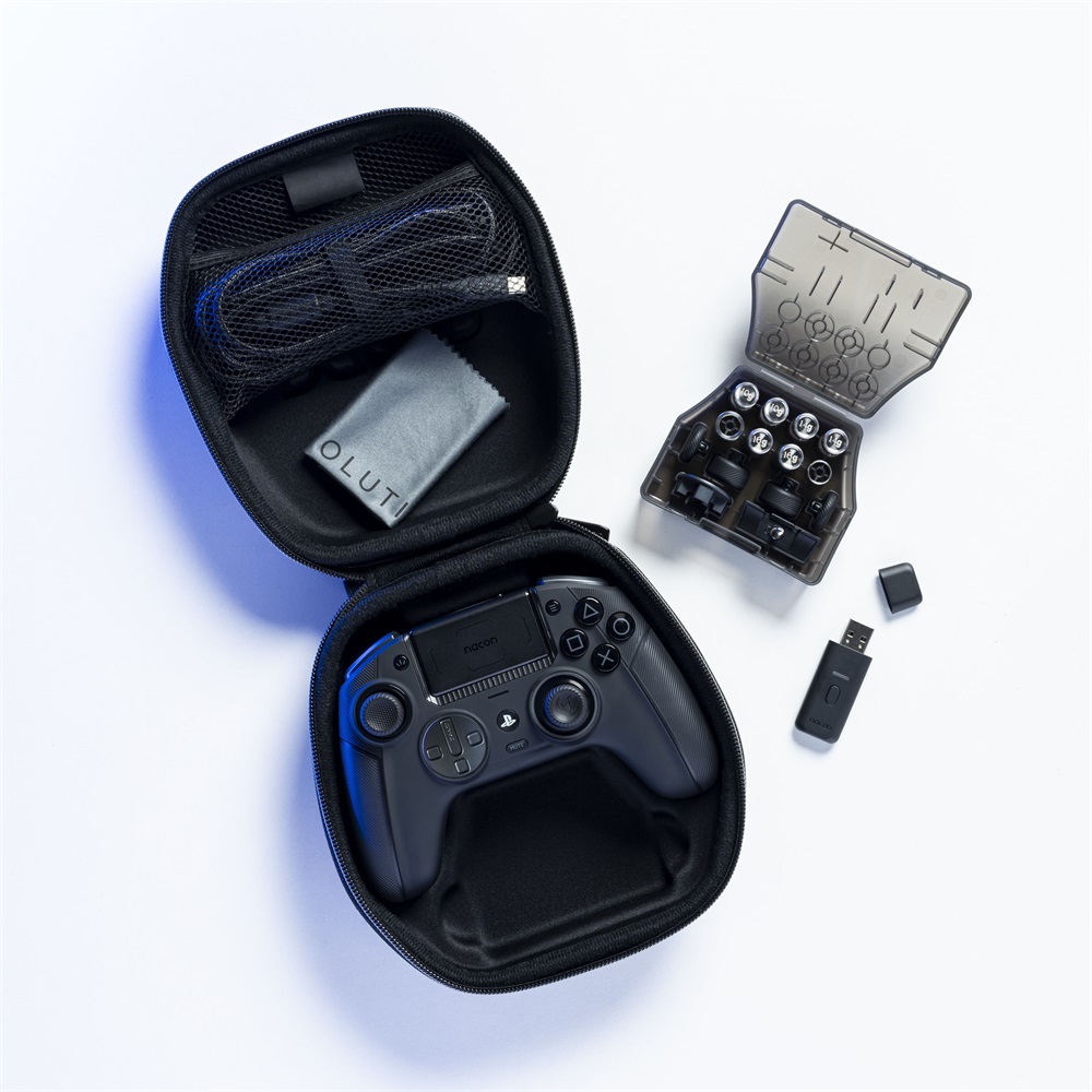 Nacon 2808848 Revolution 5 Pro PC/PS4/PS5 vezetékes és vezeték nélküli fekete kontroller