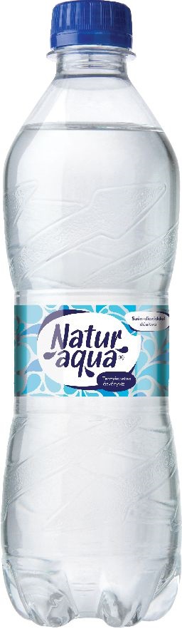 Naturaqua 0,5l PET palackos szénsavas ásványvíz