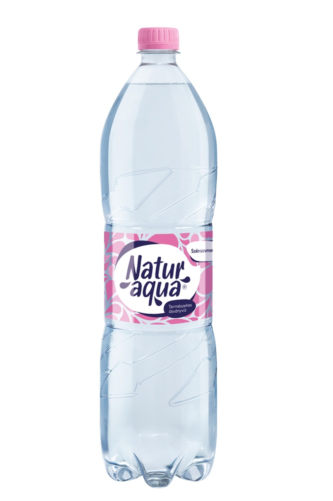 Naturaqua 1,5l DRS egyutas visszaváltási díjas PET palackos szénsavmentes ásványvíz