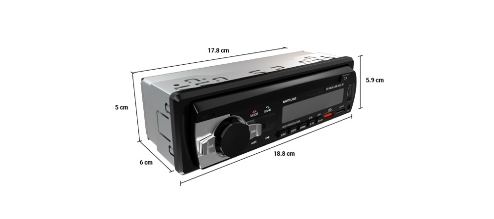 Navitel RD3 1DIN USB/Bluetooth/AUX/microSD autóhifi fejegység