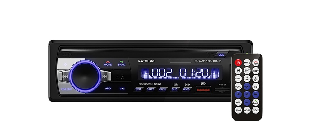 Navitel RD3 1DIN USB/Bluetooth/AUX/microSD autóhifi fejegység