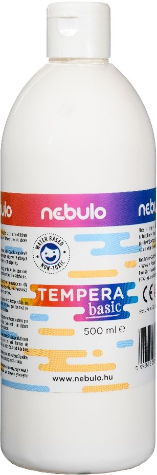 Nebulo 500ml-es fehér tempera festék