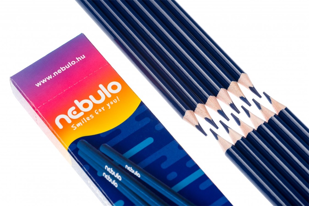 Nebulo Jumbo kék színes ceruza