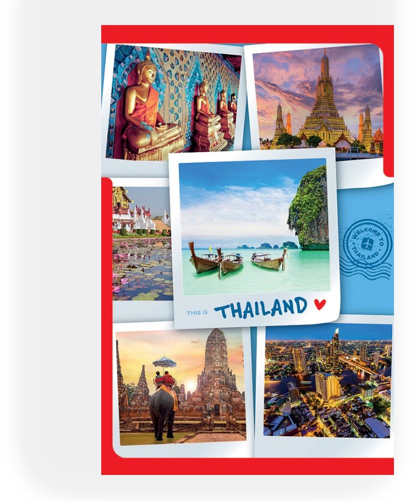 Nebulo Thaiföld A4 gumismappa