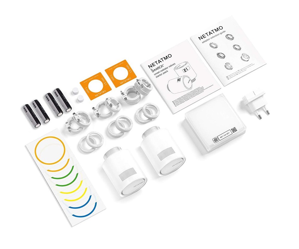 Netatmo Thermostatic Valves Set intelligens radiátor szelep szett