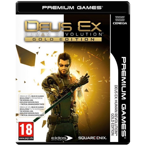 New Premium Games: Deus Ex: Human Revolution Gold Edition PC játékszoftver (Újszerű)