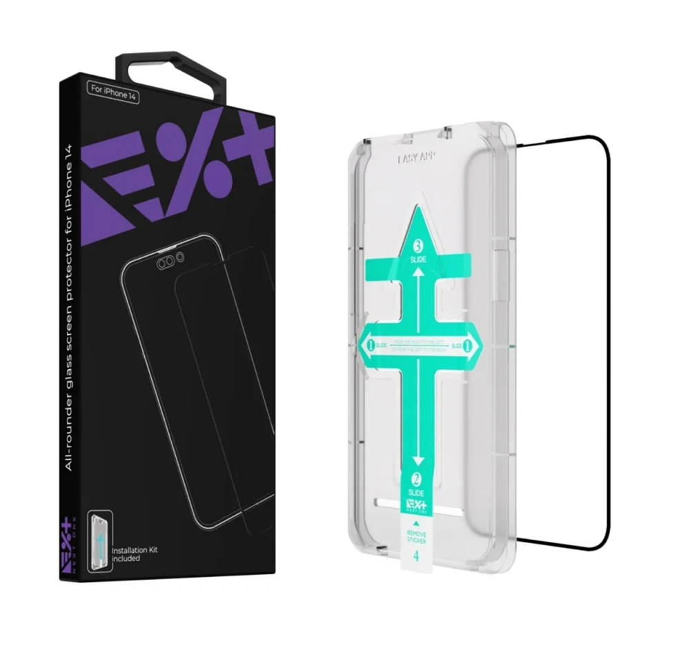 NextOne IPH-14-ALR iPhone 14 All-Rounder kijezővédő üvegfólia