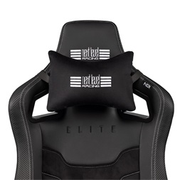 Next Level Racing Elite fekete bőr és velúr gamer szék