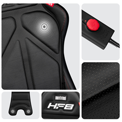 Next Level Racing HF8 Haptic feedback gaming Pad (vibrációs visszajelző pad ülésekhez) gamer szék