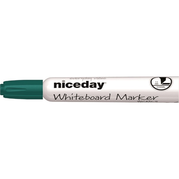 Niceday vágott hegyű zöld táblamarker