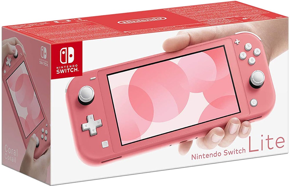 Nintendo Switch Lite coral játékkonzol