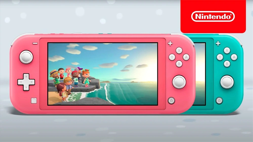 Nintendo Switch Lite coral játékkonzol