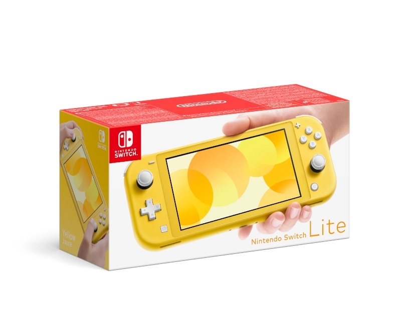 Nintendo Switch Lite sárga játékkonzol