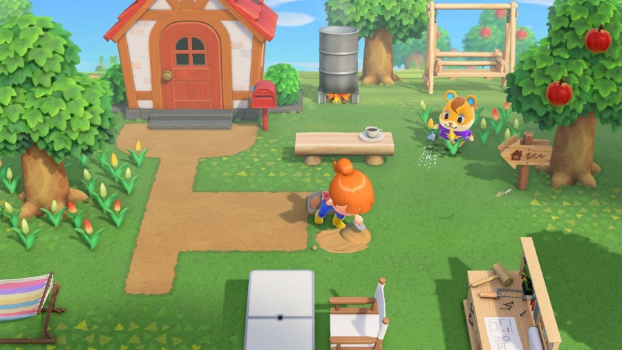 Nintendo Switch Lite sárga játékkonzol + Animal Crossing: New Horizons játékszoftver