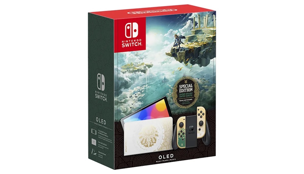 Nintendo Switch OLED Modell The Legend of Zelda: Tears of the Kingdom Special Edition játékkonzol