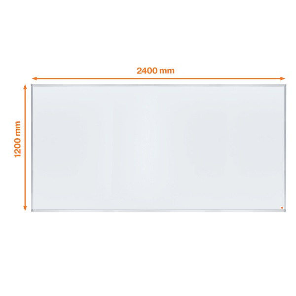 Nobo Essential 240x120cm acél mágneses fehértábla