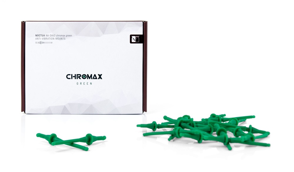 Noctua NA-SAV2 chromax.green ventilátor vibráció csökkentő