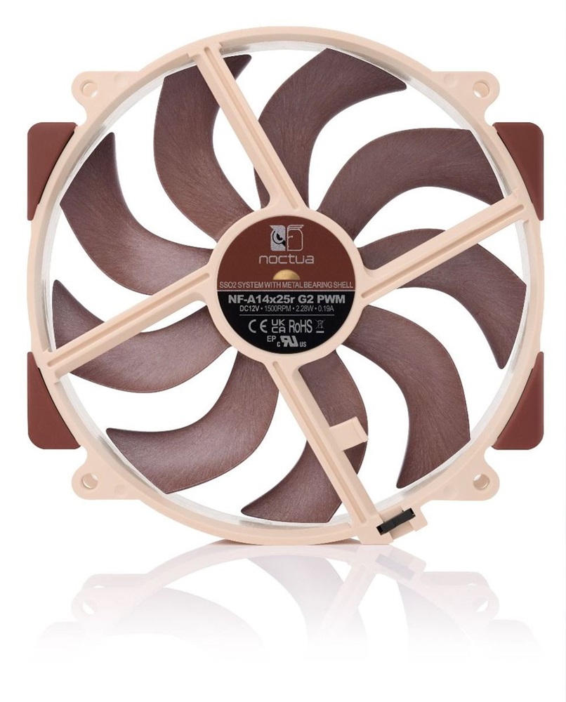 Noctua NF-A14x25r G2 PWM 140mm ventilátor